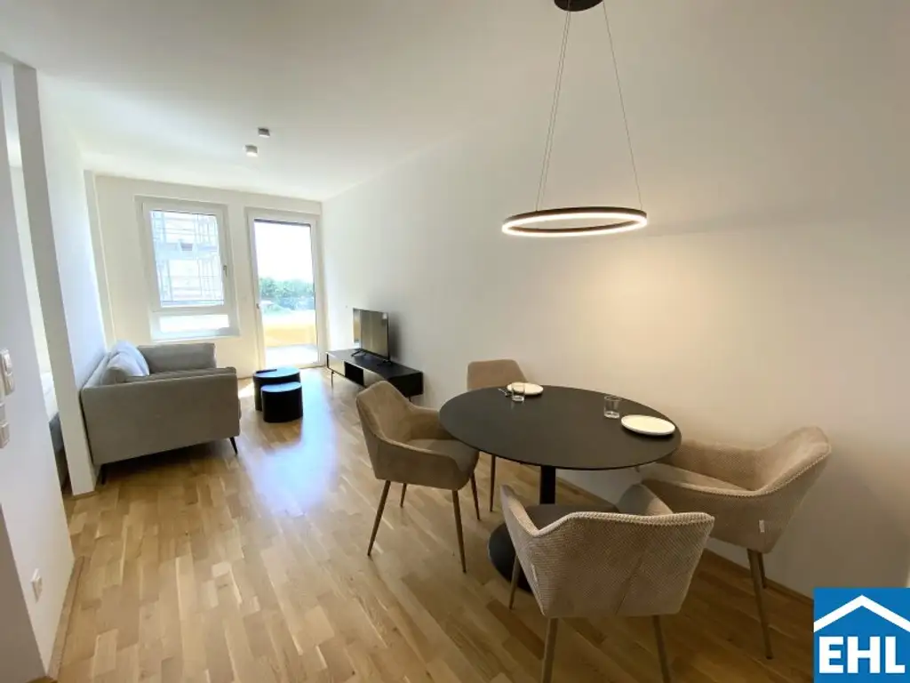 Möblierte Singlewohnung in Ruhelage und Citynähe