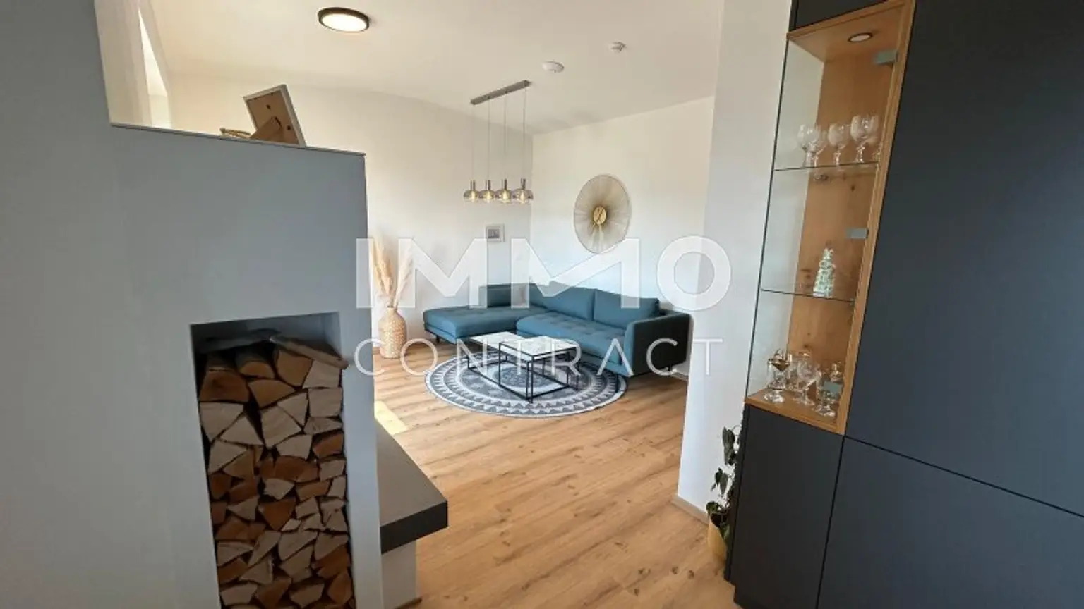 Küche/Wohnzimmer/Ofen