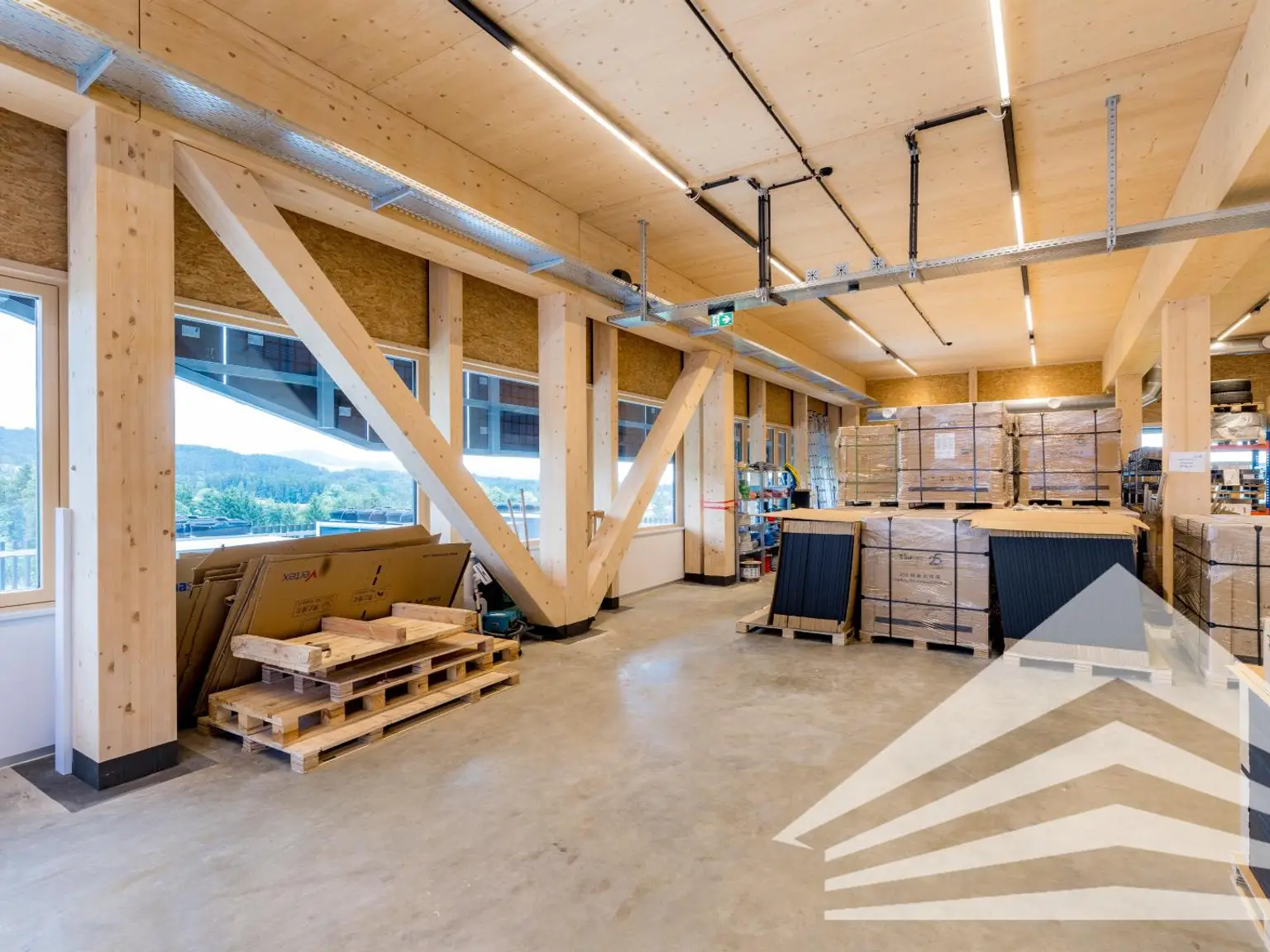 Ansicht Lager / Werkstatt