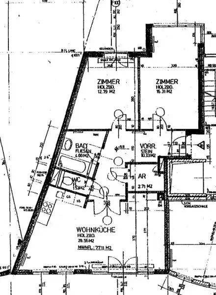 3 Zimmer Wohnung mit Gemeinschaftsdachterrasse direkt beim Karlsplatz!
