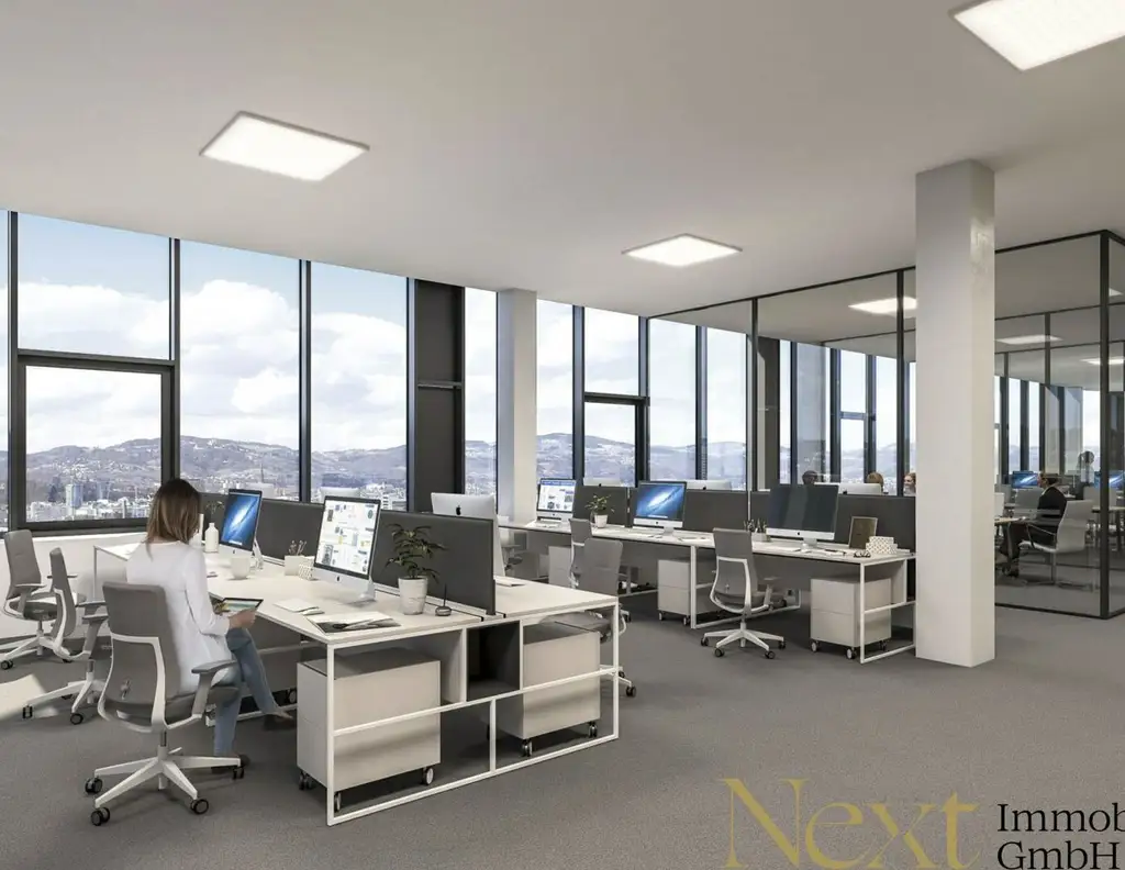 "TECHBASE LINZ" - Büroflächen in unterschiedlichsten Größen zu vermieten!