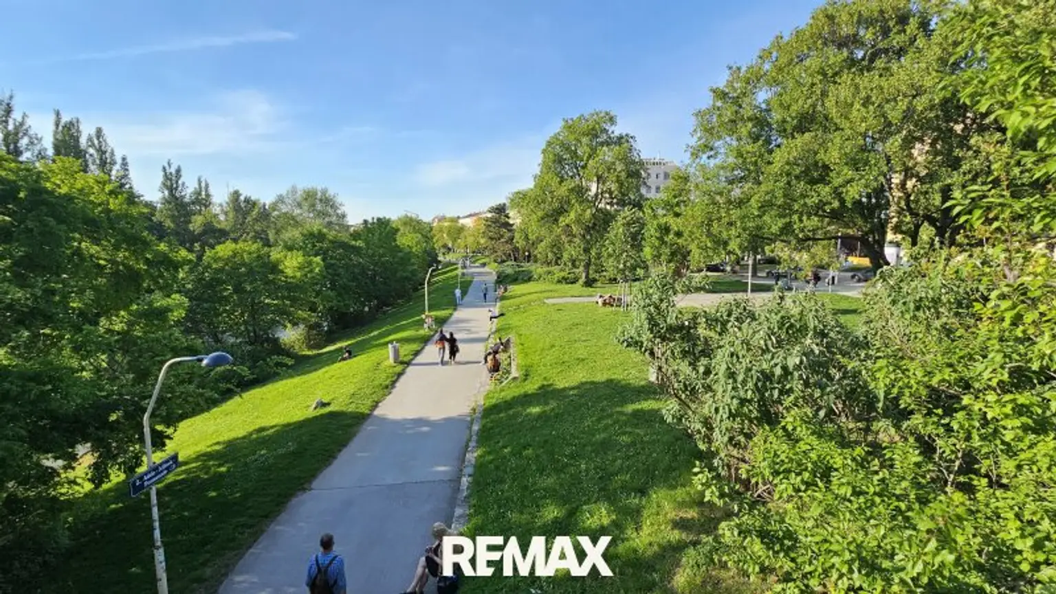 Promenade am Donaukanal