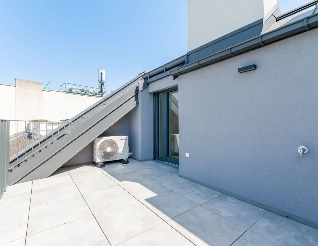 Nahe U3 Rochusgasse! 2-Zimmer-Maisonette mit exklusiver Dachterrasse zu vermieten!