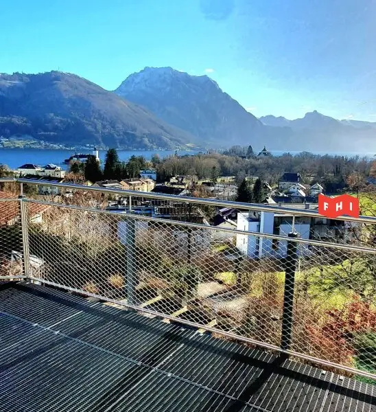 Exklusives Neubau-Penthouse mit Traunsee-und Gebirgsblick in Bestlage von Gmunden am See