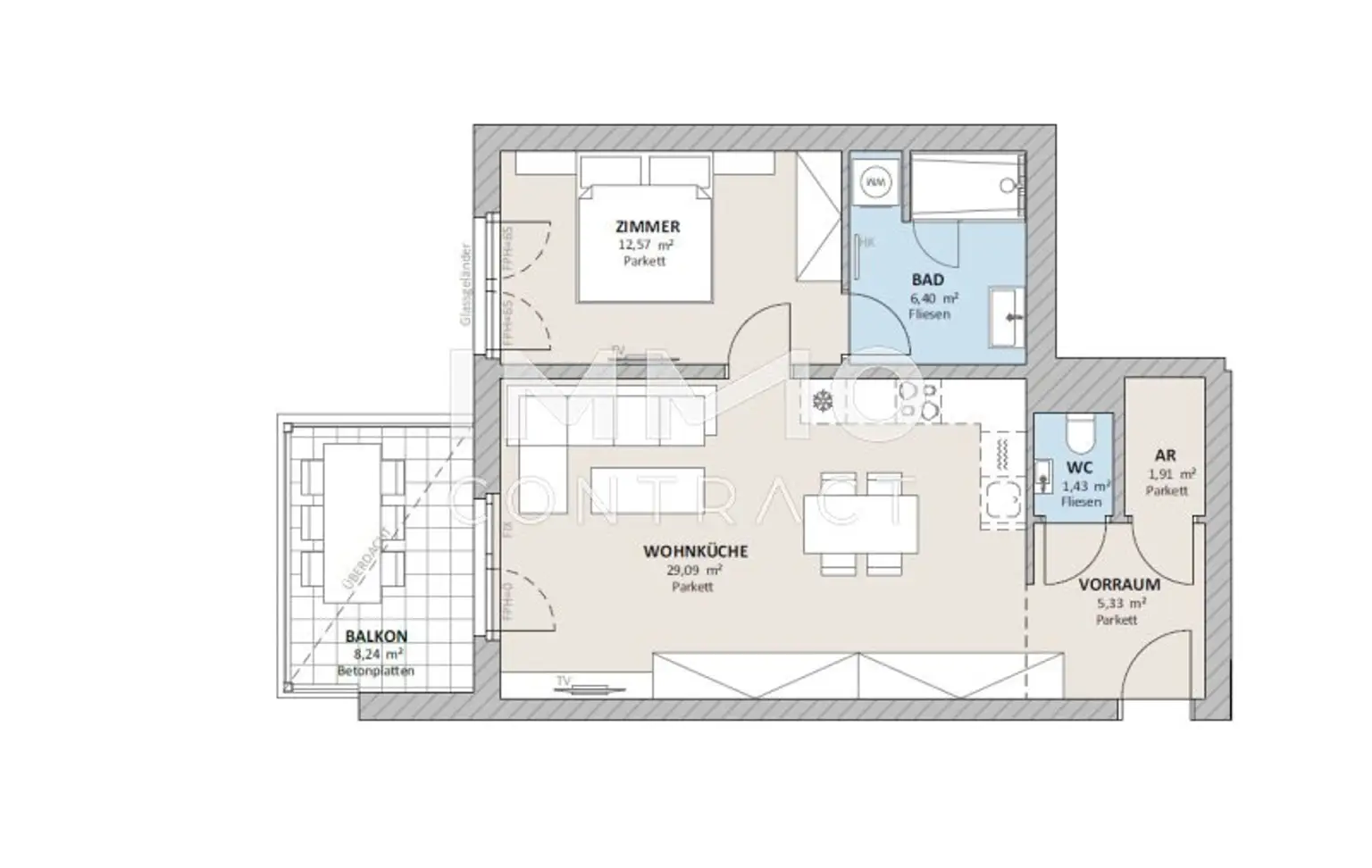 Neulaa Top 8 Grundriss