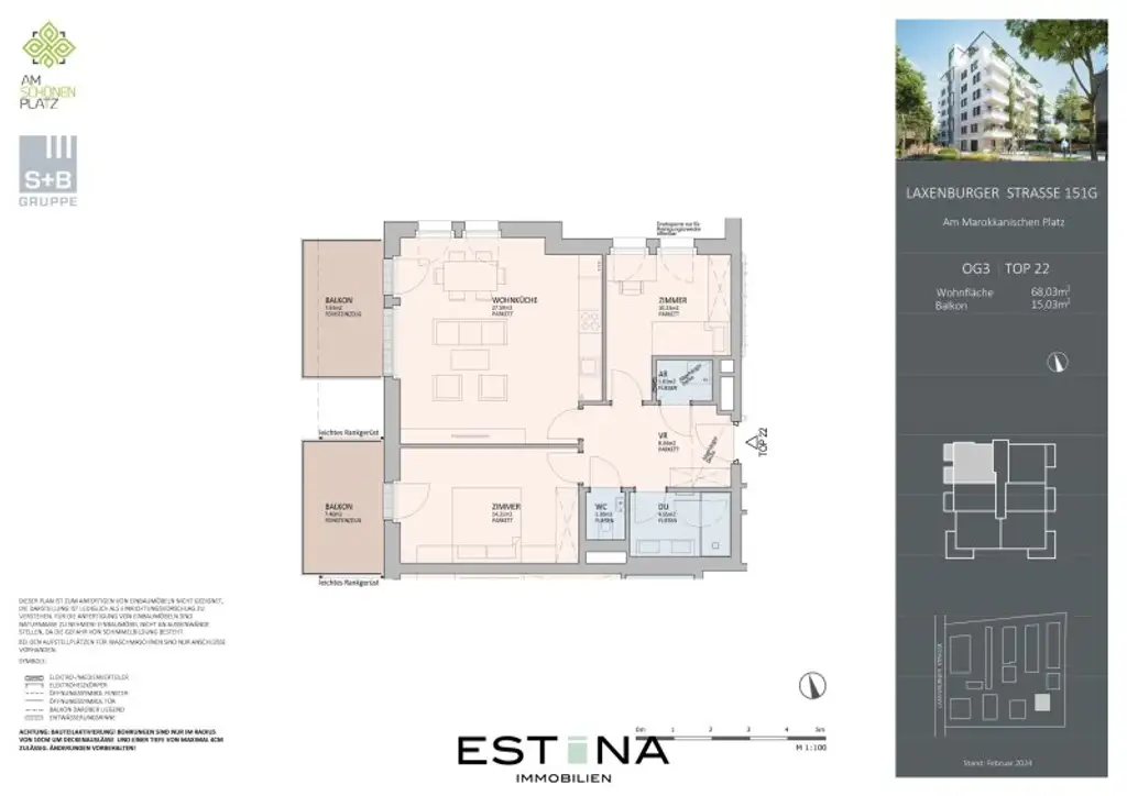 Wohnen "Am schönen Platz" - provisionsfreie Neubauwohnung mit perfekter Aufteilung