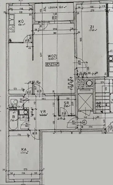 ++HG35++ sanierungsbedürftige 3-Zimmerwohnung mit Loggia