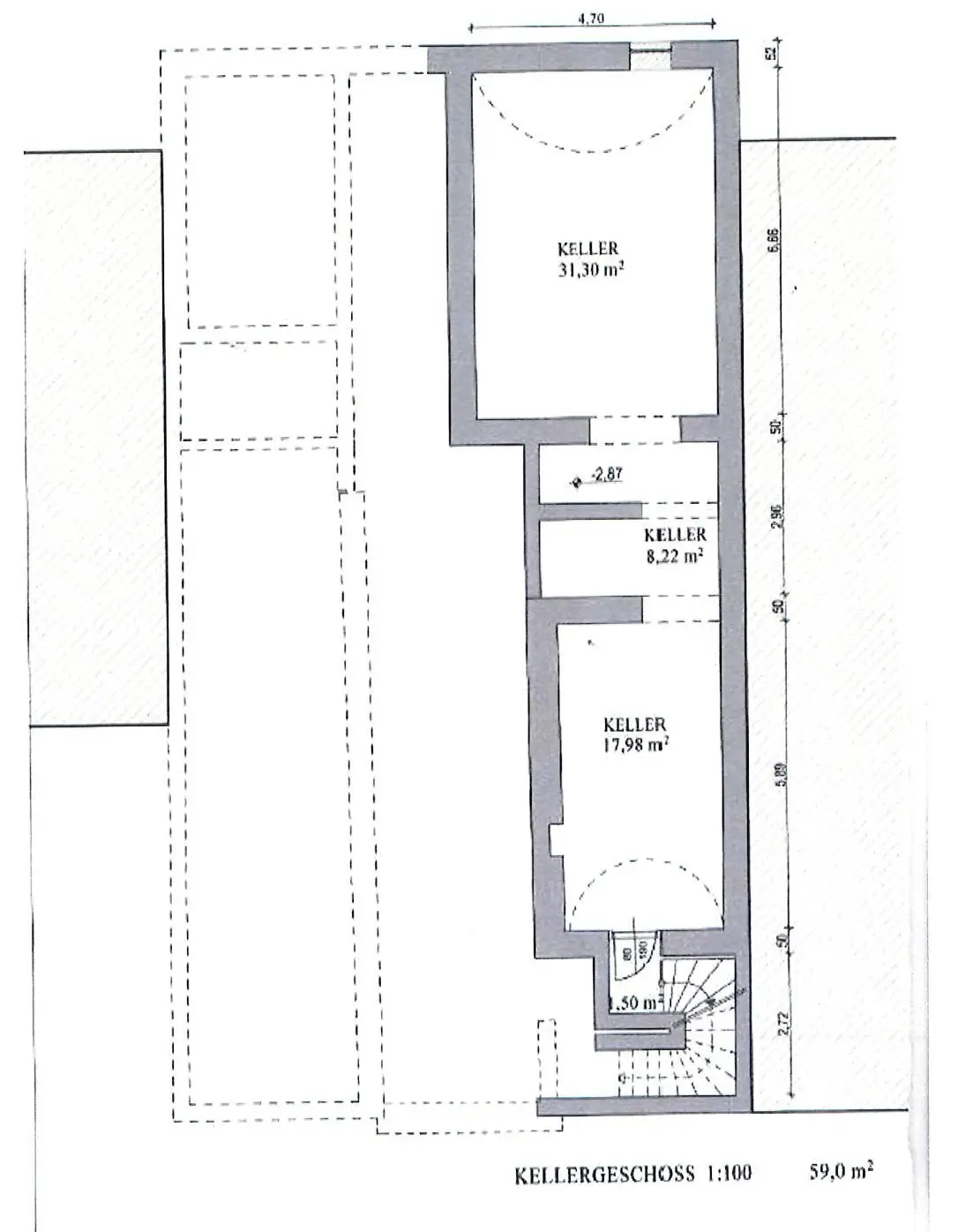 Kleines Zinshaus im 9. Bezirk