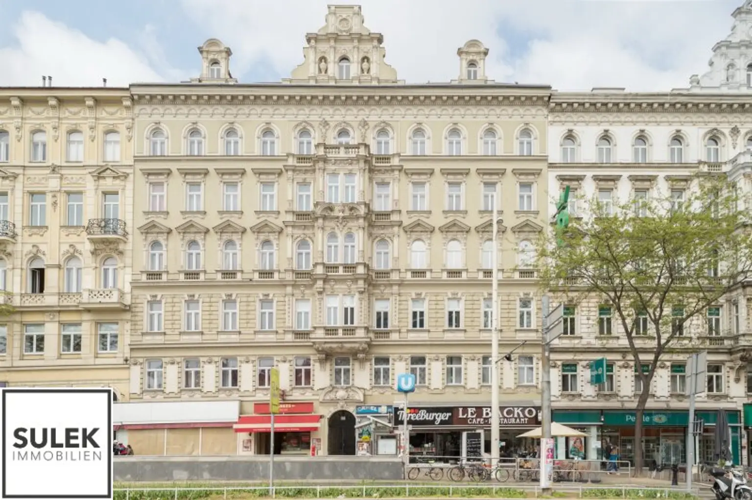 Zweitbezug: hofseitig gelegene 3-Zimmer-Wohnung direkt an der Mariahilferstraße - mit Klimaanlage