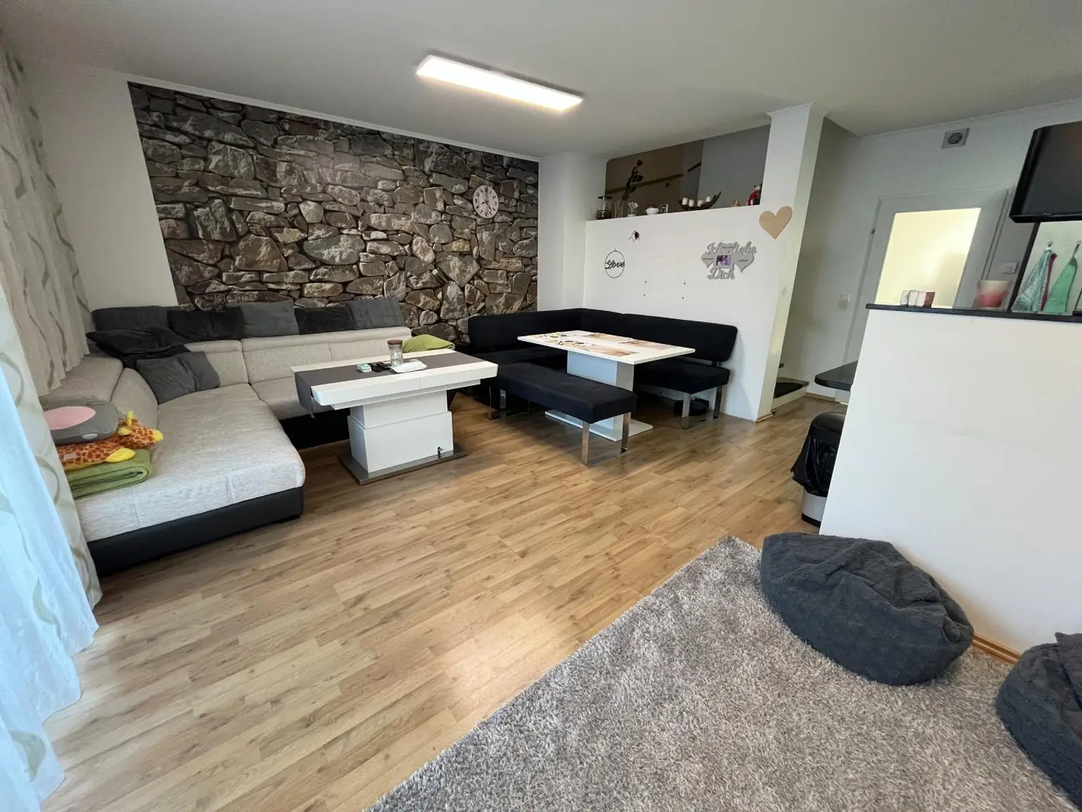 Erdgeschoss - Wohn- und Essbereich