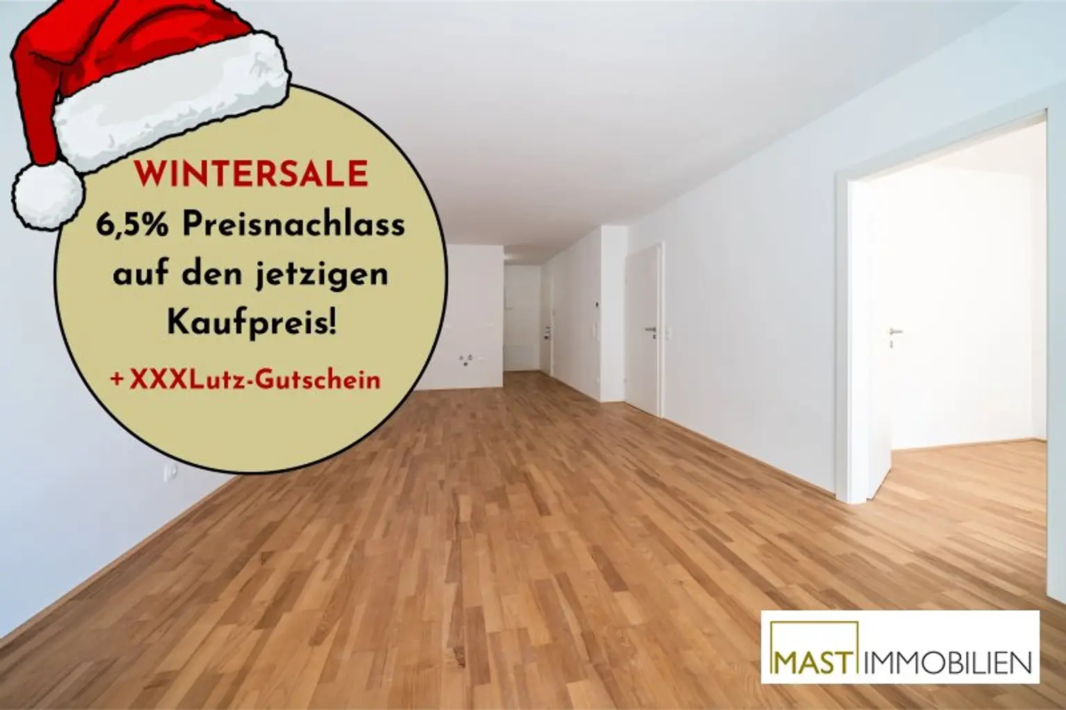 AKTIONSPREIS derzeit € 266.809! Preisnachlass von 6,5%! Provisionsfrei!