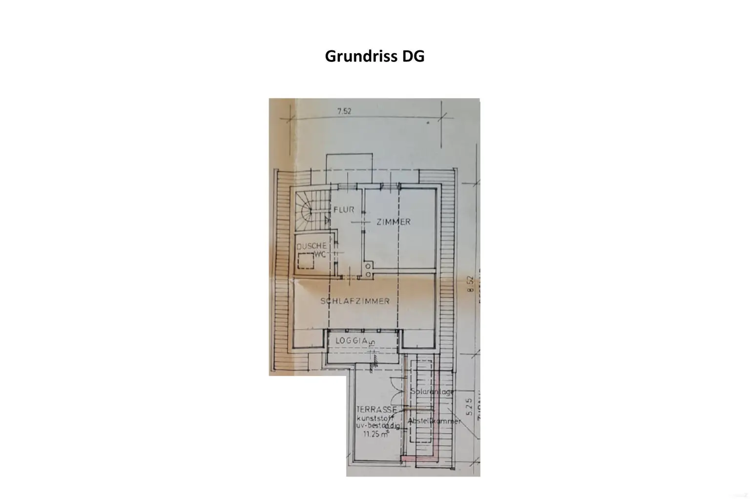Grundriss DG