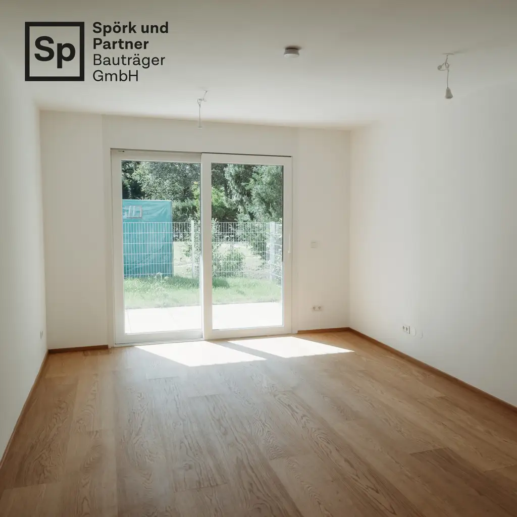 BESTLAGE ALTE DONAU – 
Gartenwohnung mit Terrasse – 
1 Minute zur Alten Donau