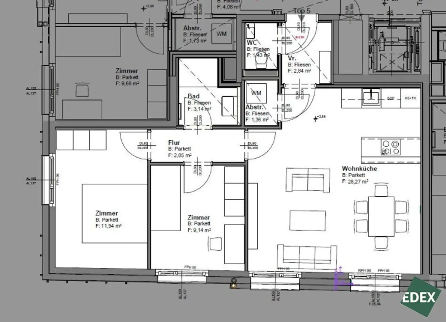 Erstbezug: Schöner 3-Zimmer-Neubau mit moderner Ausstattung