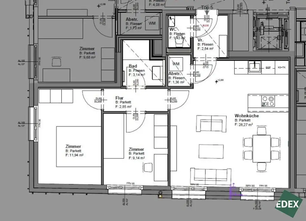 Erstbezug: Schöner 3-Zimmer-Neubau mit moderner Ausstattung