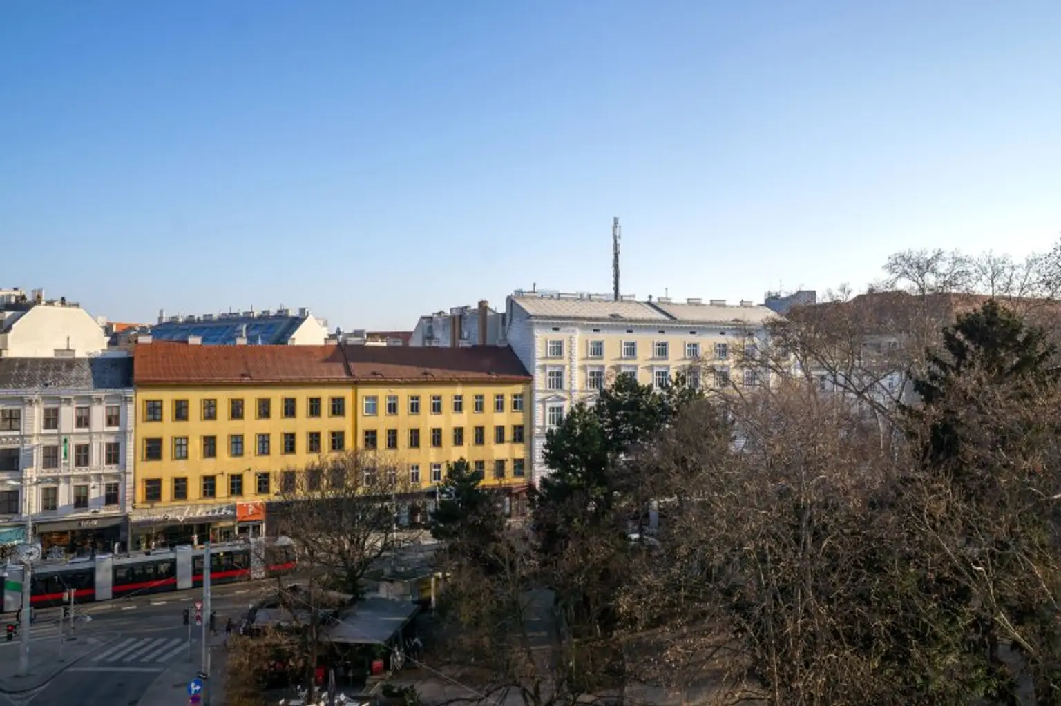 Ausblick Richtung Währinger Straße