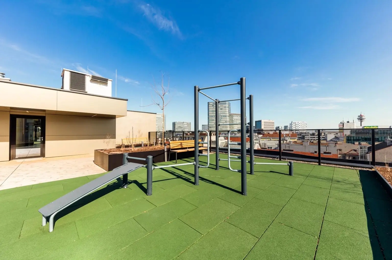 Dachgeschoss-Maisonette mit Garten direkt bei U1 Hauptbahnhof - Neubau Erstbezug + Jahreskarte Öffis
