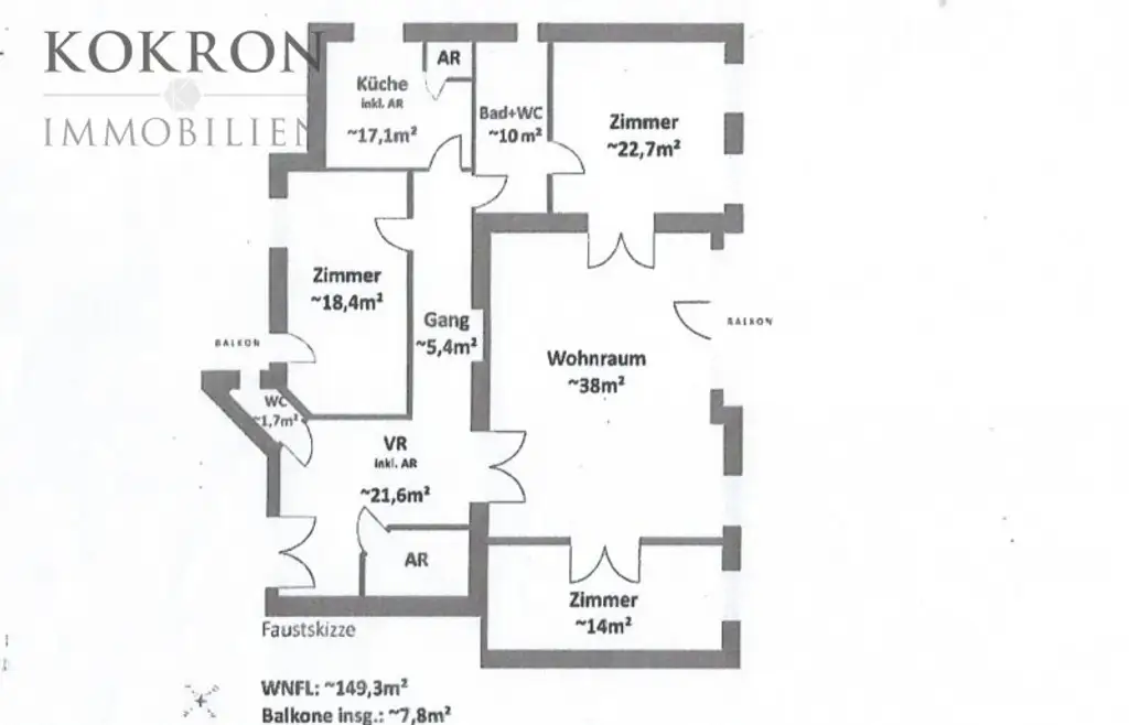 Wo Geschichte atmet und Ruhe wohnt - Ihre Altbauwohnung mit Balkon in Alt-Hietzing