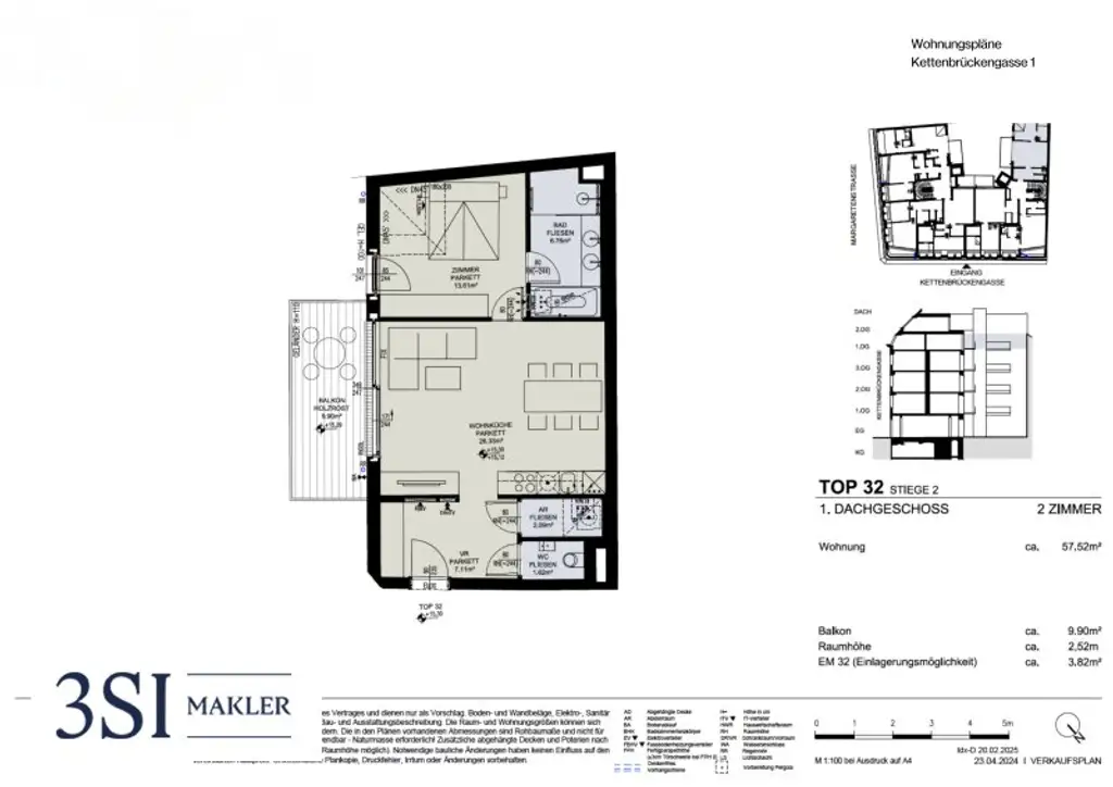 8 m² Wohnkomfort & 10 m² Balkon – modern, hell, nachhaltig