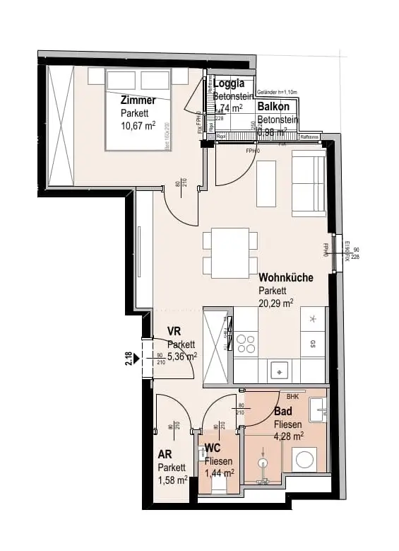 "Wohnoase Siebenbrunnengasse 44" - Nachhaltig gedacht, besonders gemacht.