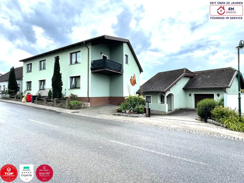 Charmantes Einfamilienhaus mit großem Nebengebäude, Weinkeller und Ausbaupotenzial – nur 10 min. von Tulln