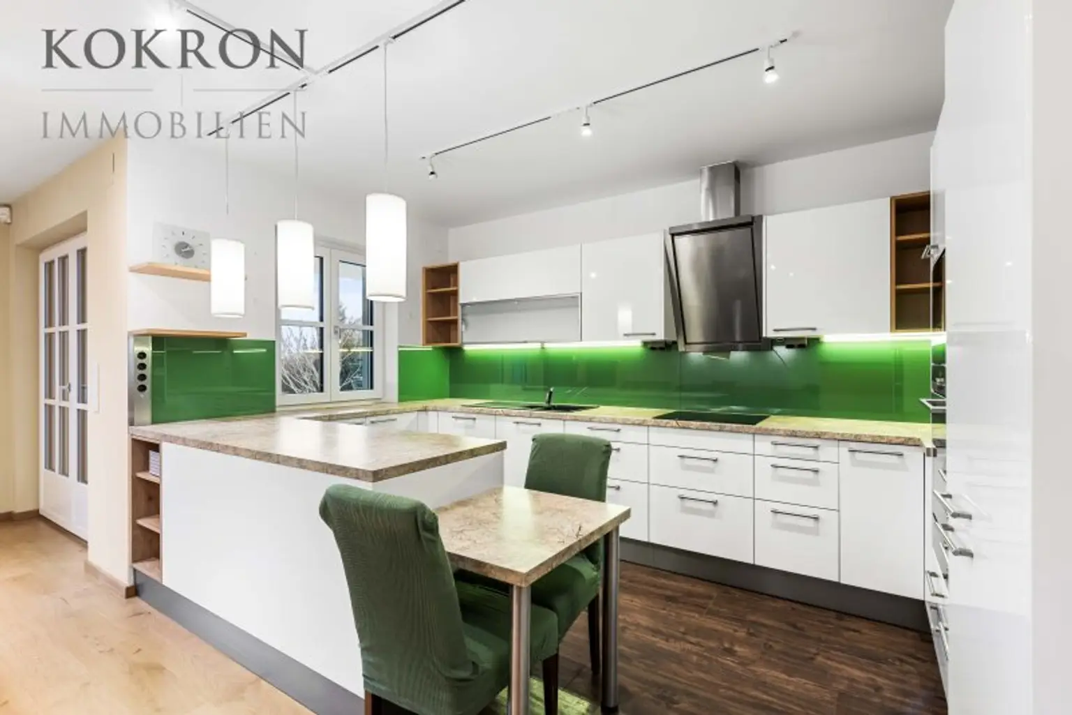 Moderne offene Küche