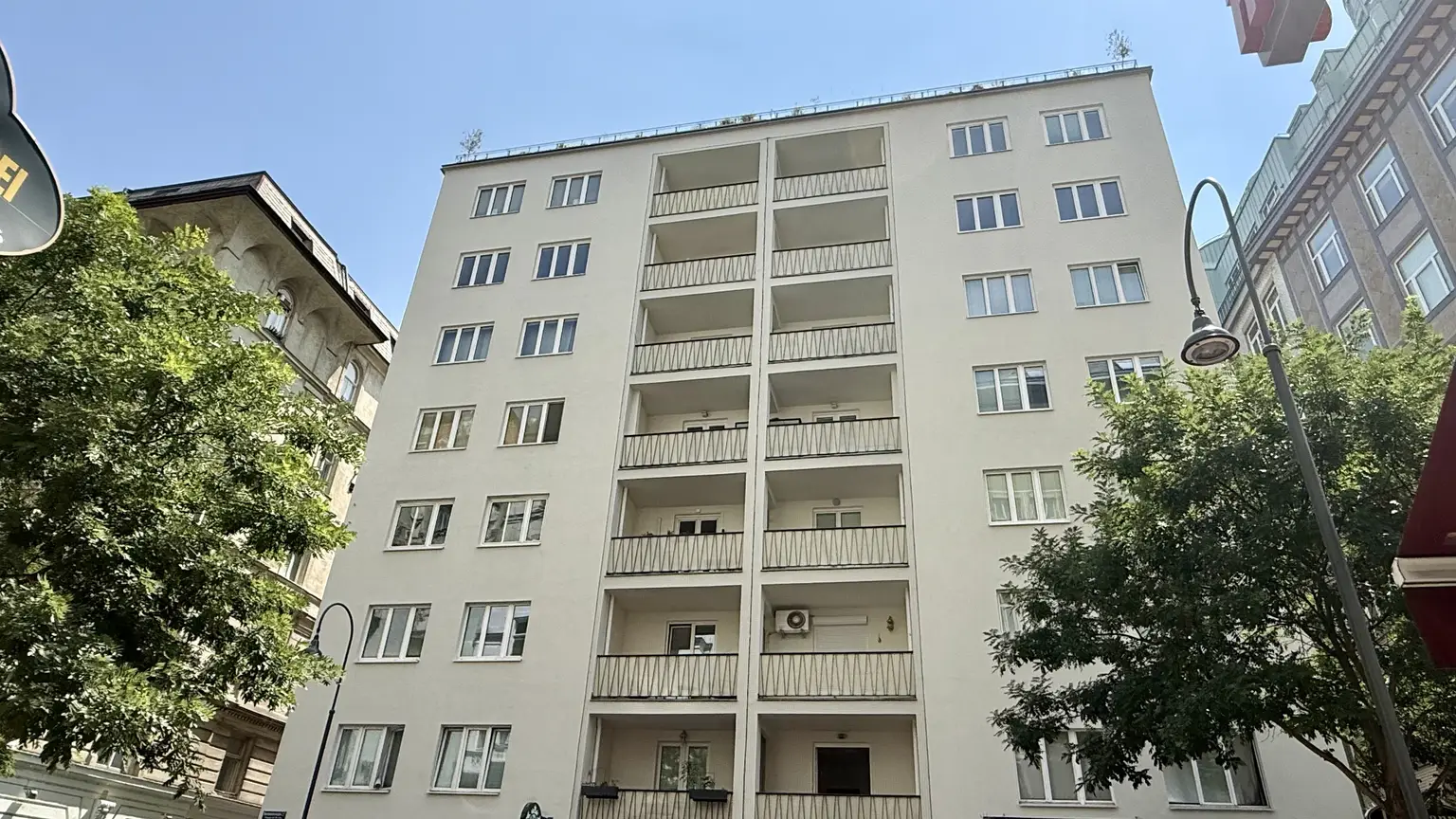 Balkonwohnung I Rotenturmstraße I Keine Mietzinsbeschränkung