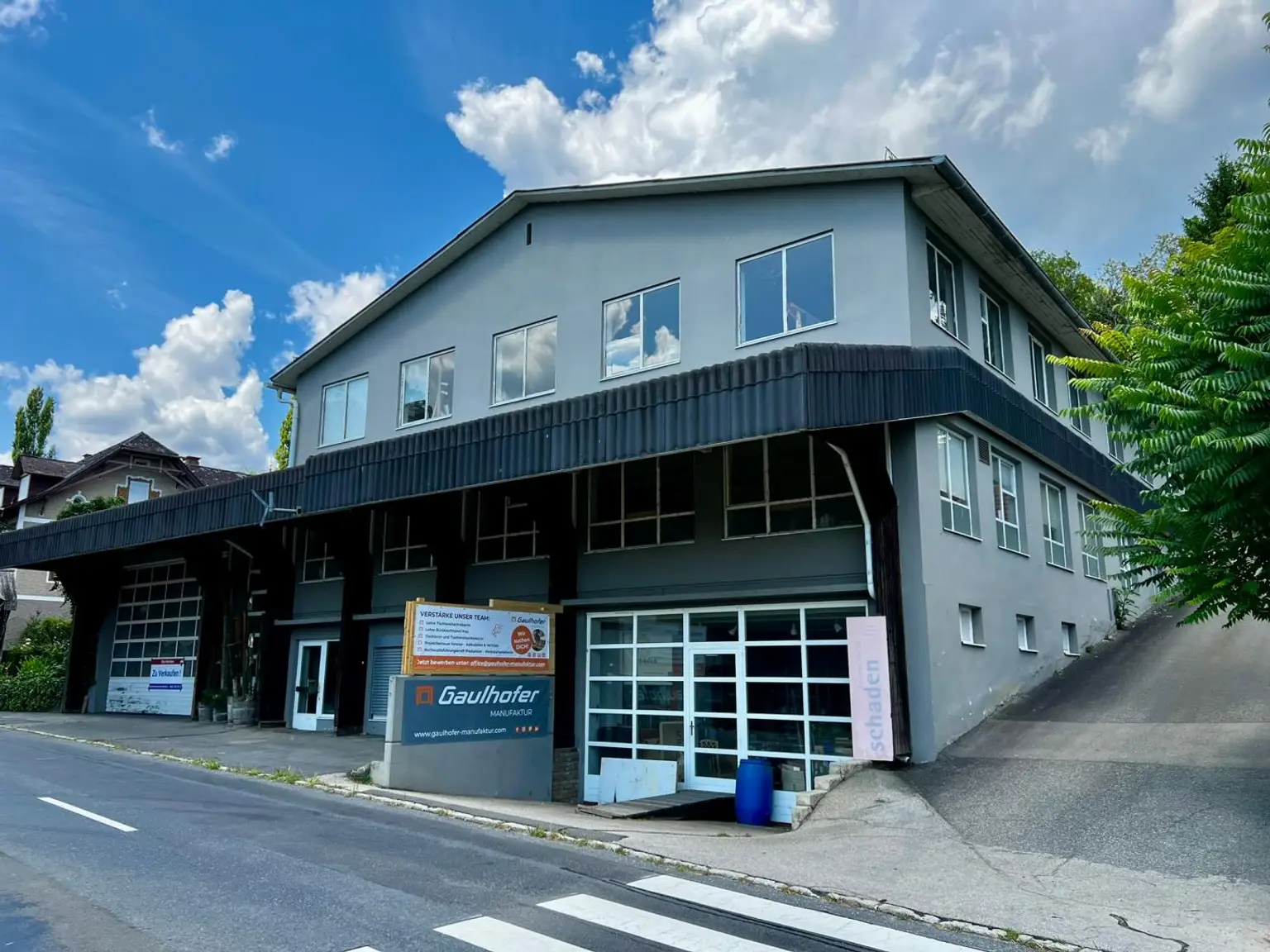 Halle in Jagerberg zu verkaufen !