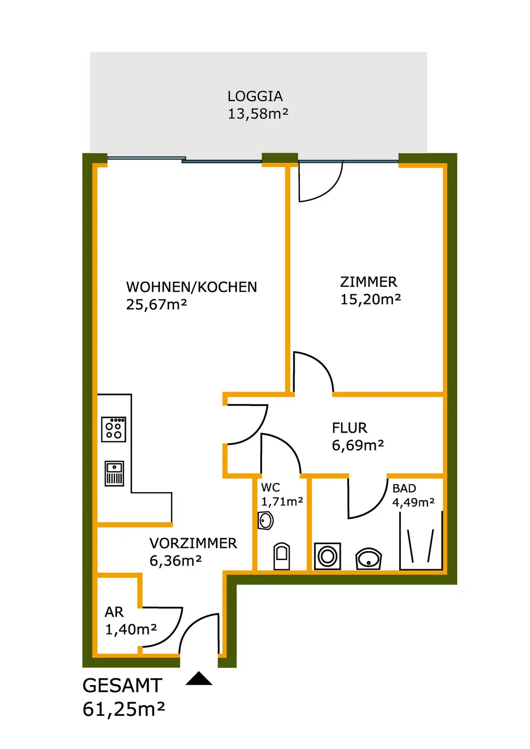 Modern wohnen, naturnah leben - Ihr neues Zuhause in Purkersdorf! INKL.KFZ-Stellplatz!