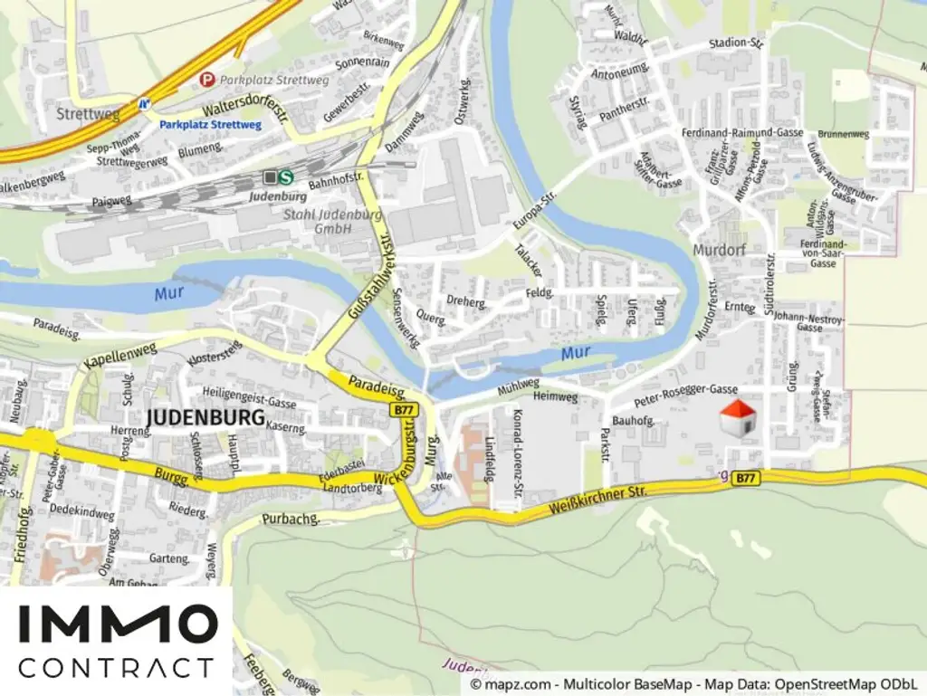 Geolyzer Kartenausschnitt