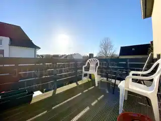 Balkon im Obergeschoss