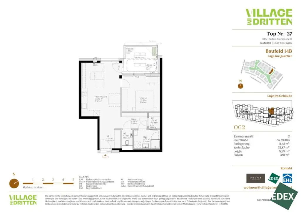 VILLAGE IM DRITTEN | BAUFELD 14B | UNIKAT FÜR FREIGEISTER | ANLEGER
