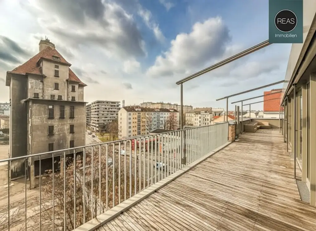 Atemberaubendes Penthouse Loft in der Brotfabrik Wien!