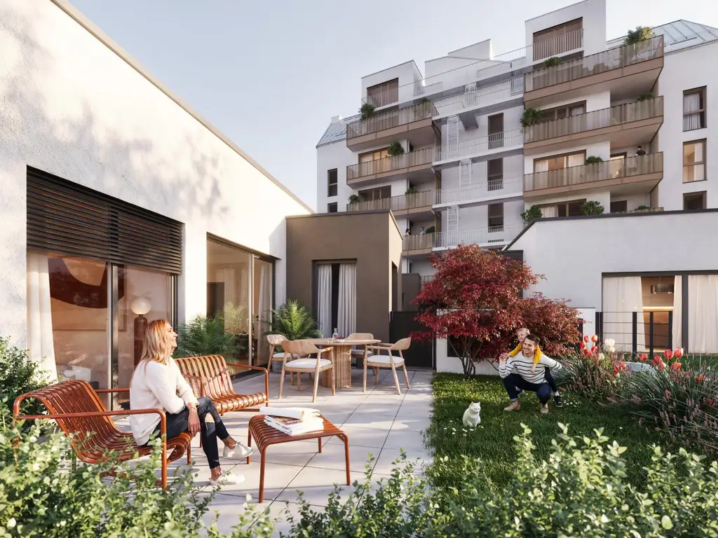 3-Zimmer-Gartenwohnung im Erdgeschoß