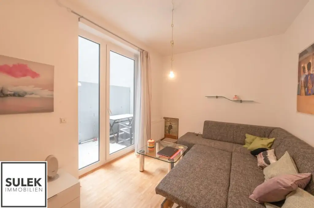 Gemütliche, ruhige 2-Zimmer Neubauwohnung mit Innenhof-Terrassen (Kaiserstraße nahe U6) - ab 1.12.25!