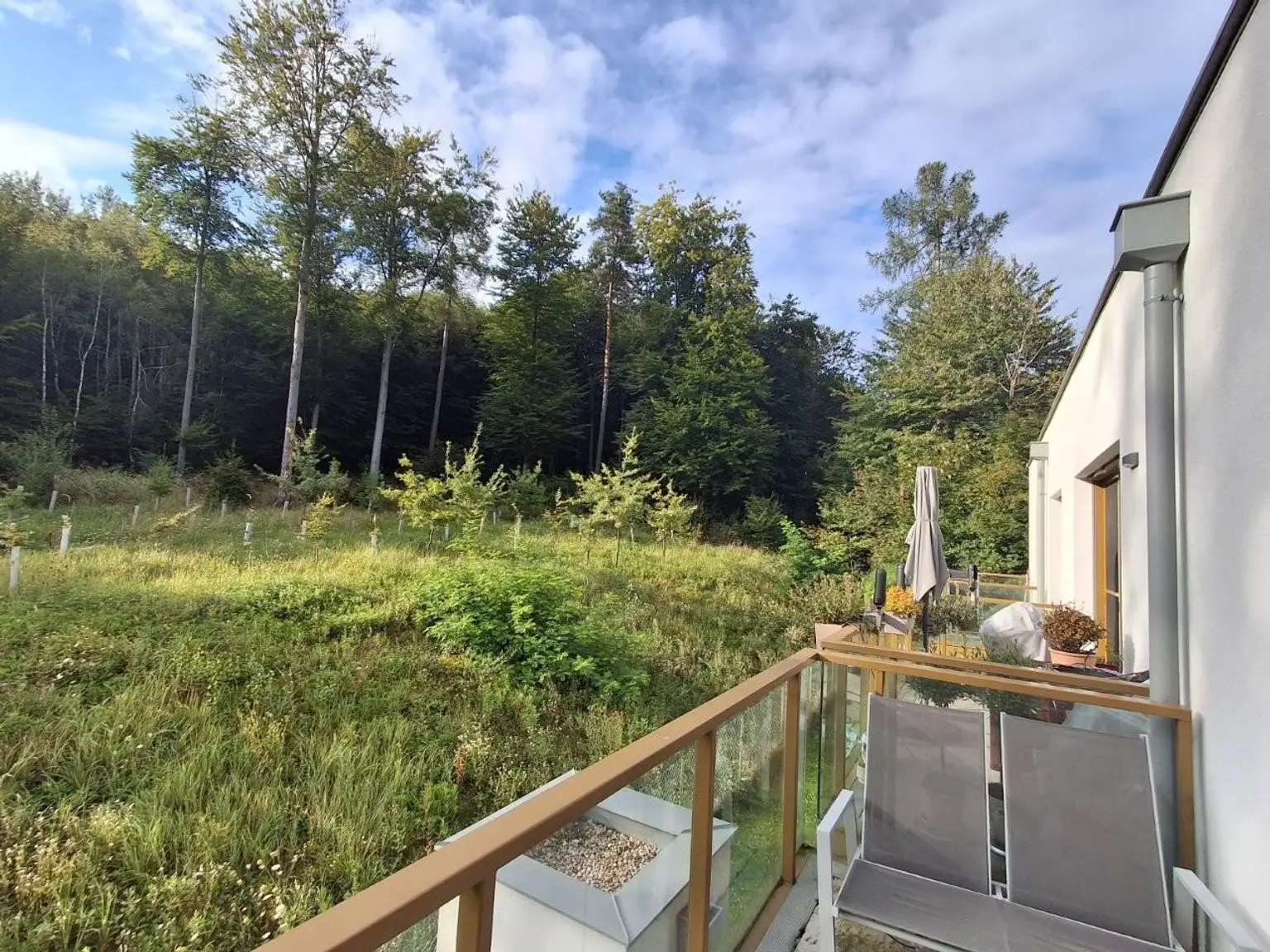 "Waldblick - Single-Balkonwohnung am Riederberg mit Parkplatz"