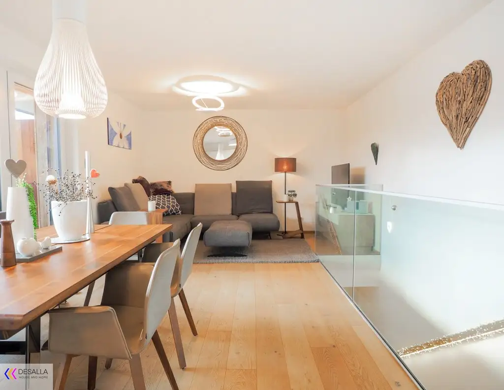 Exklusive Maisonette-Wohnung in Saalfelden mit Garten und Bergblick
