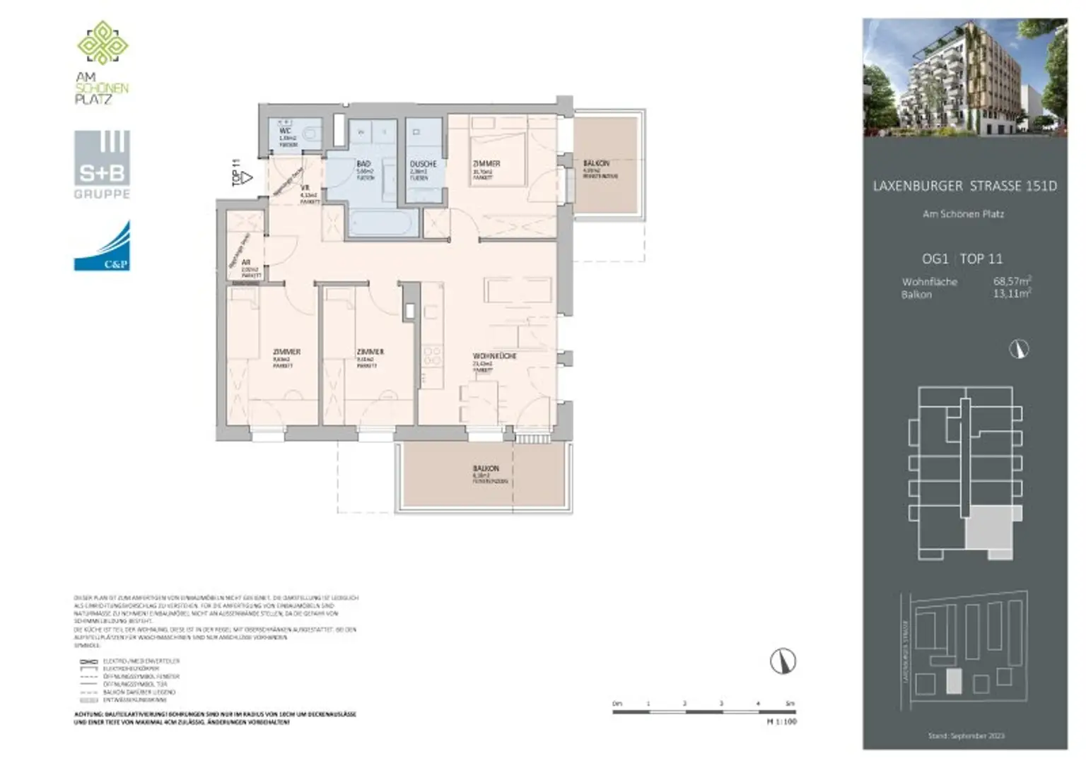 Neubau mit Style – 4-Zimmer-Wohnung mit Terrasse, Balkon & WG-Potenzial