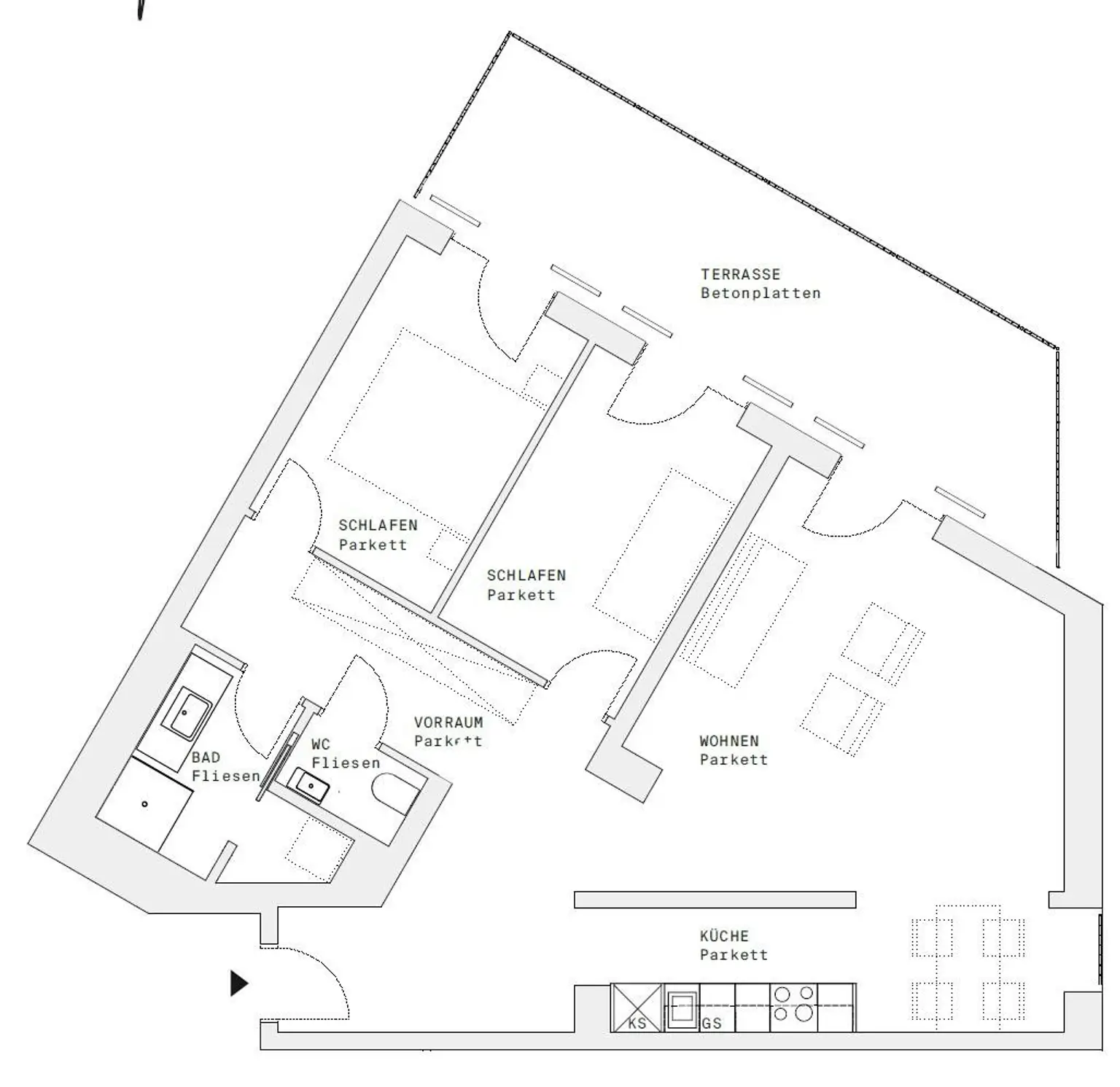 DC-FLATS: High-End-Apartment bei der UNO-City!! ERSTBEZUG!!