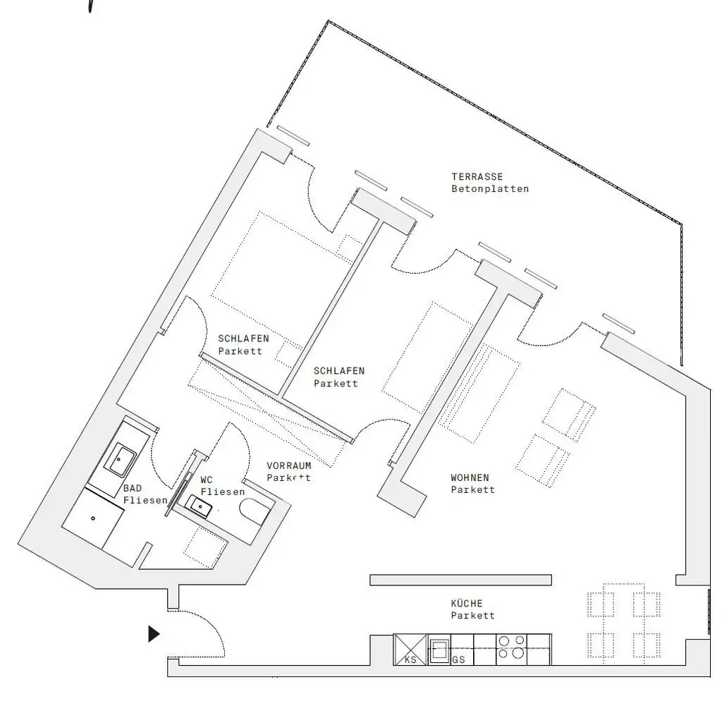 DC-FLATS: High-End-Apartment bei der UNO-City!! ERSTBEZUG!!