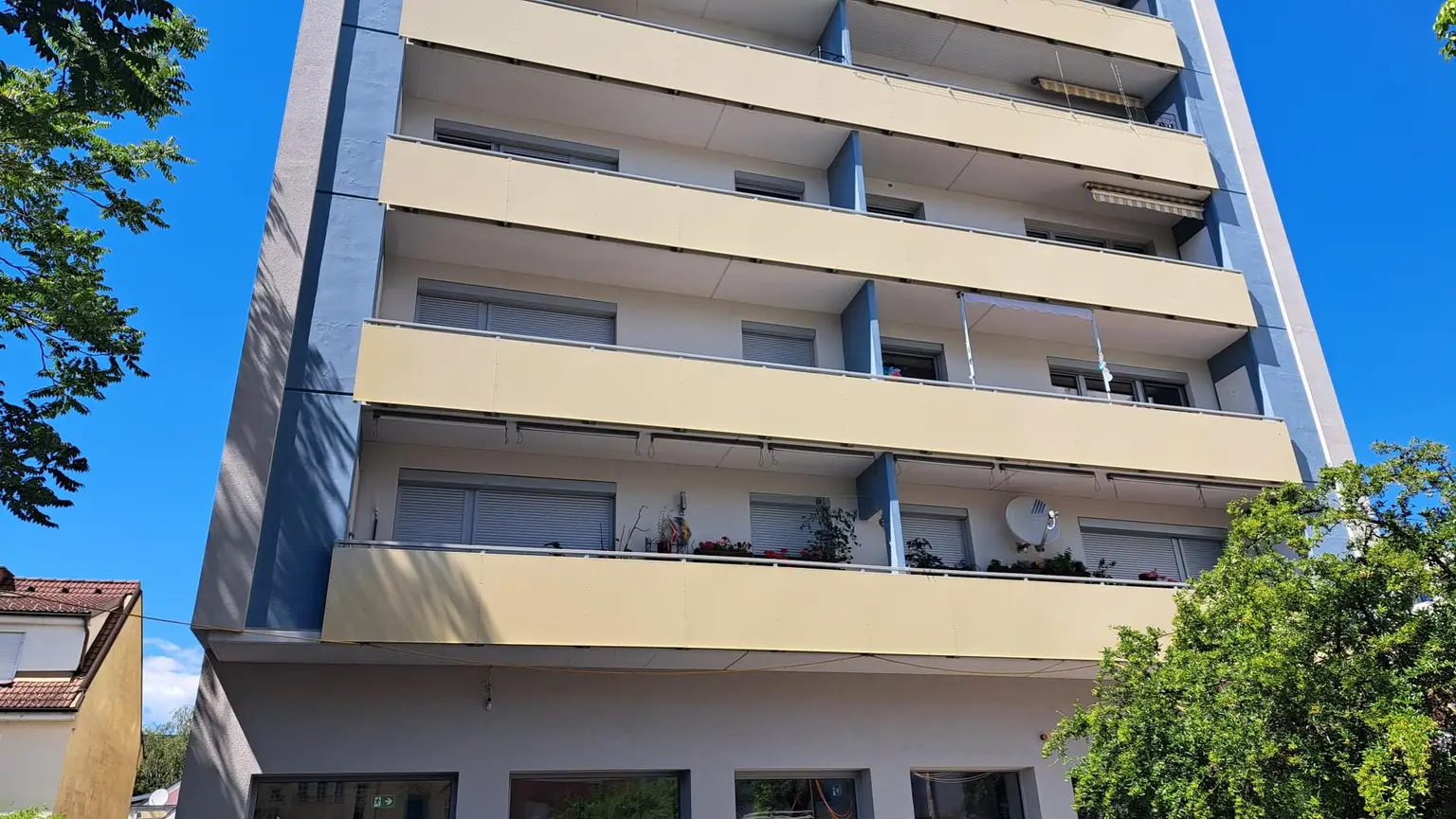 Sonniger Südbalkon