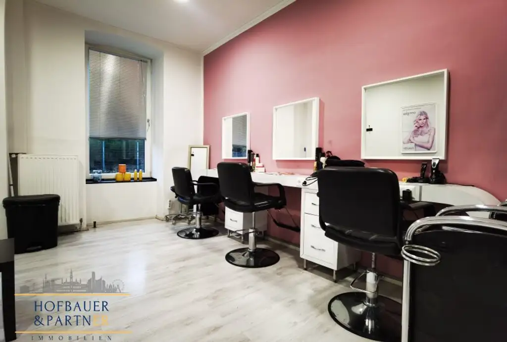 Attraktives Friseurgeschäft in zentraler Lage bei der Lugner City – ca. 131 m²