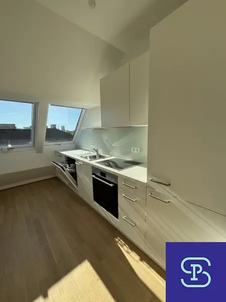 Provisionsfreier 70m² DG-Erstbezug + Balkon mit Einbauküche am Donaukanal - 1200 Wien