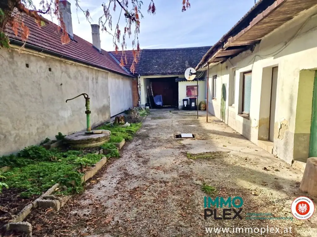 Einfamilienhaus in Ruhelage mit Schuppen und 4 Zimmer auf großem Grundstück, sanierungsbedürftig, zu kaufen!