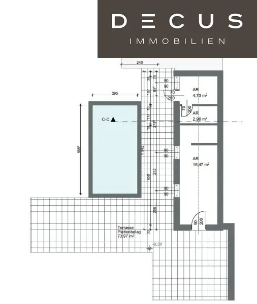 Pool und Stammhaus