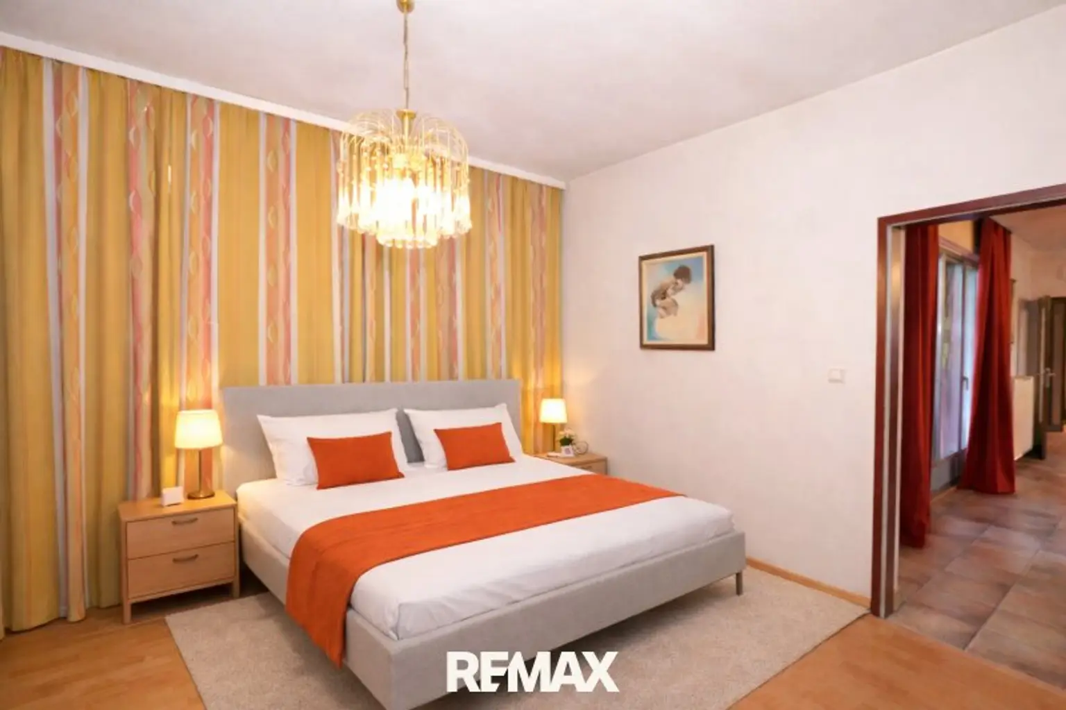 Schlafzimmer (virtuell eingerichtet)