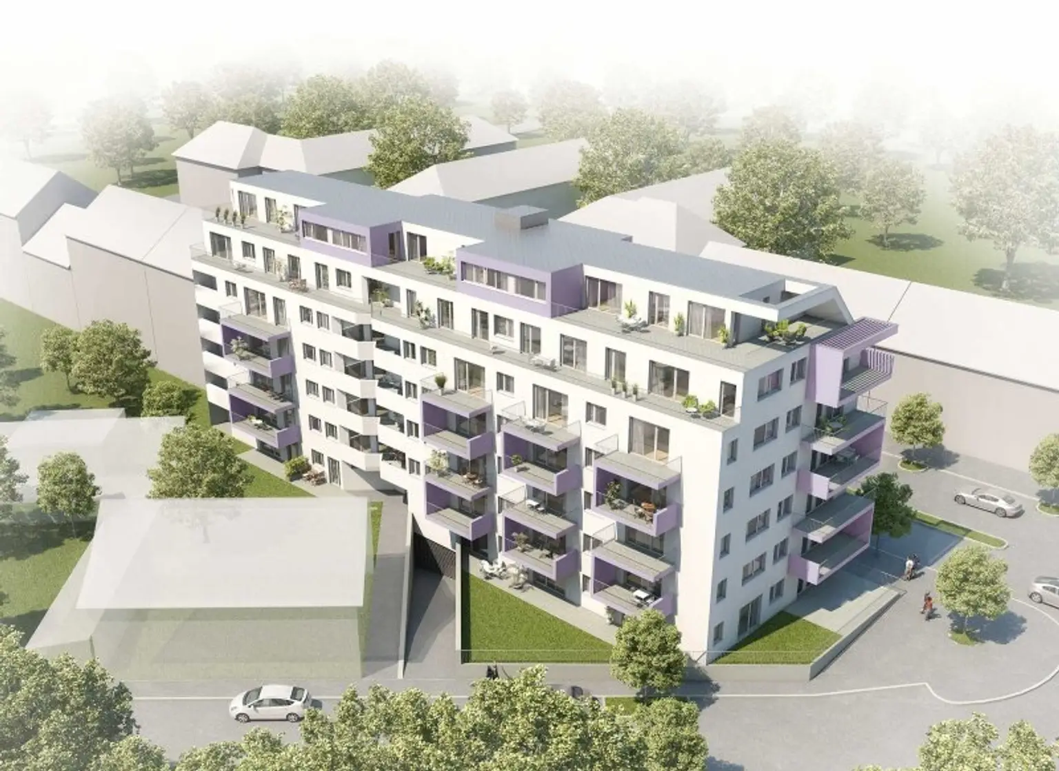 Visualisierung: Leopoldauerstrasse 84-86