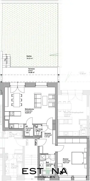 Lebensfreude pur in Toplage – Helle 2-Zimmer-Wohnung zum Verlieben