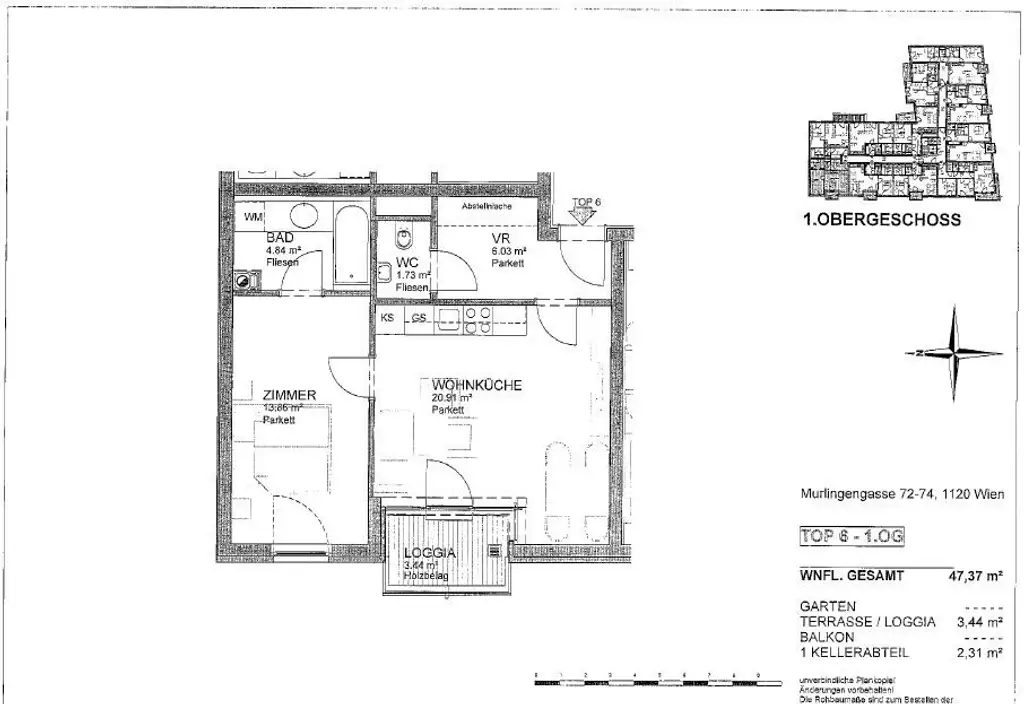 Top-moderne, hochwertige Neubauwhg mit Loggia und Top-Infrastruktur