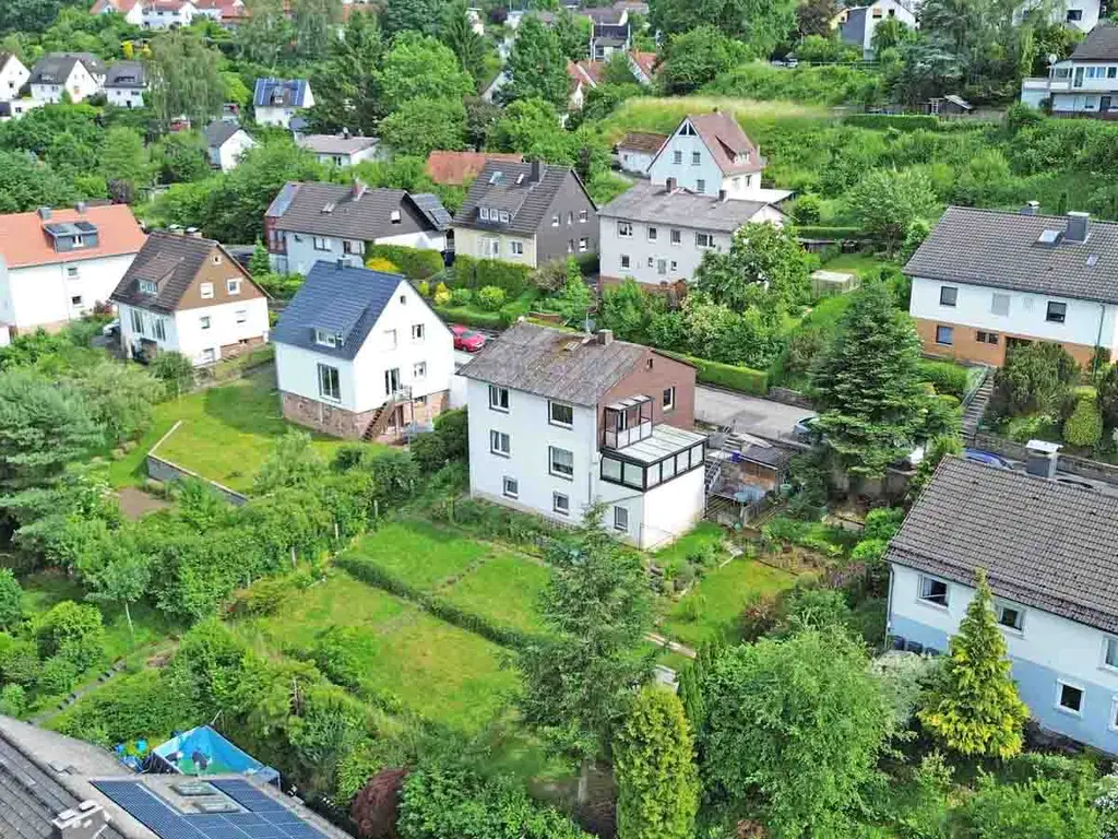 Platz, Sonne und Weitblick in der schönen Marbach!